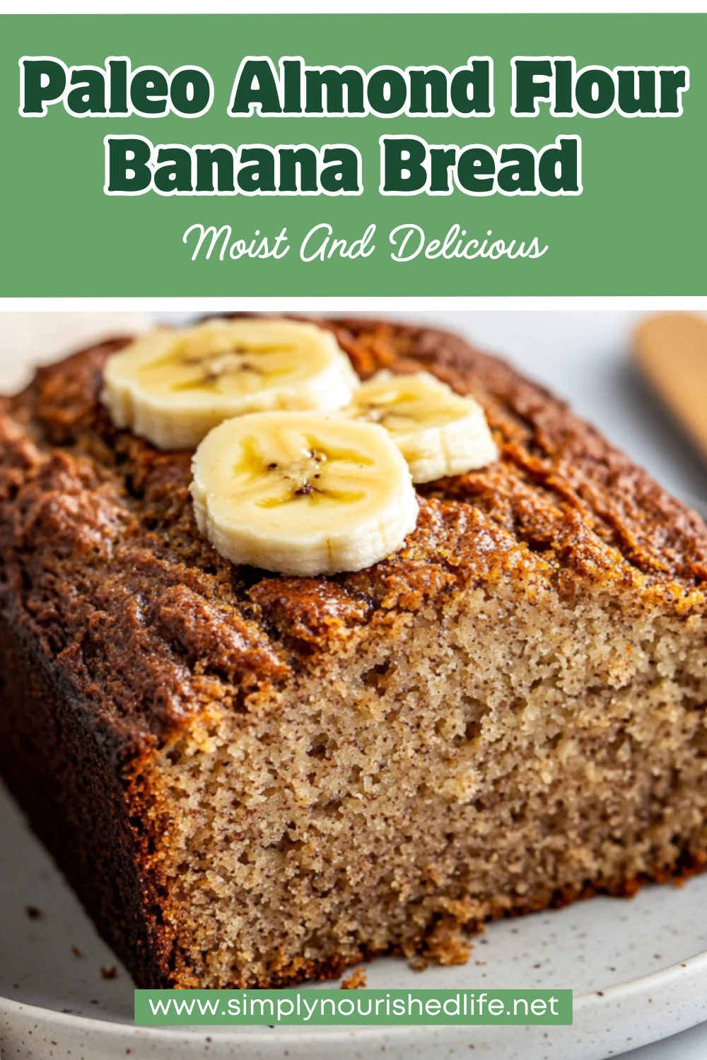 Best Paleo Almond Flour Banana Bread Recipe For Healthy Baking 1 Paleo Almond Flour Banana Bread