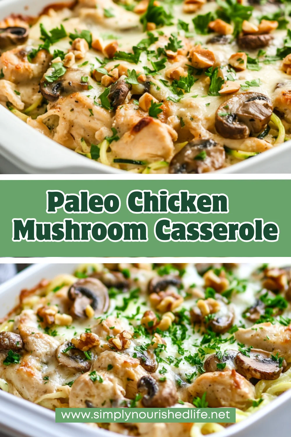 Paleo Chicken Mushroom Casserole: A Healthy &Amp; Easy Dinner 1 Paleo Chicken Mushroom Casserole