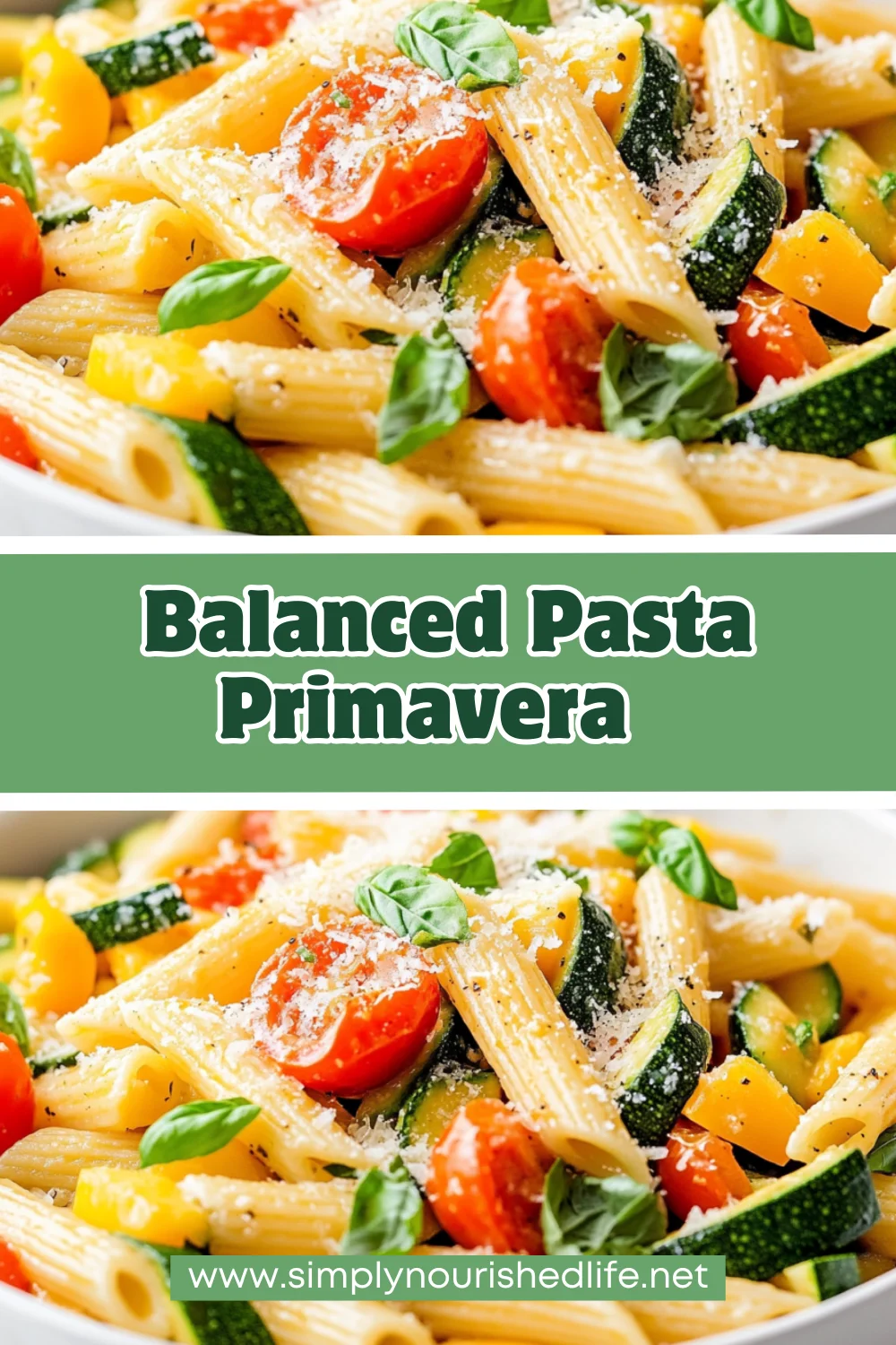 Pasta Primavera With Fresh Vegetables