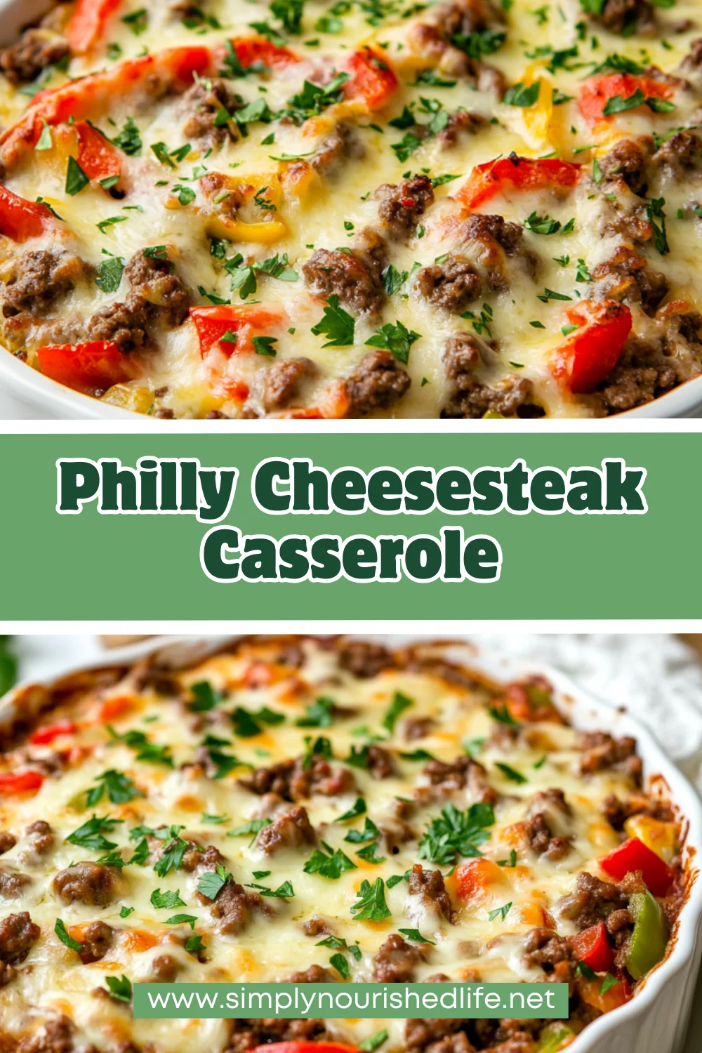 Philly Cheesesteak Casserole Low Carb: A Quick, Healthy Dinner 1 Philly Cheesesteak Casserole Low Carb