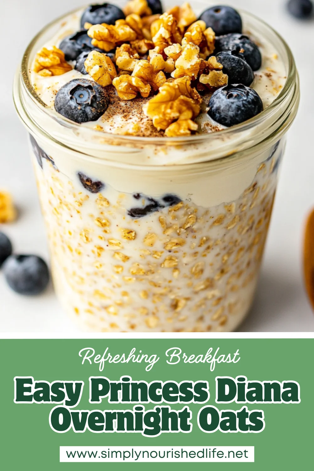 Princess Diana Overnight Oats: A Healthy Breakfast Fit For Royalty 1 Princess Diana Overnight Oats