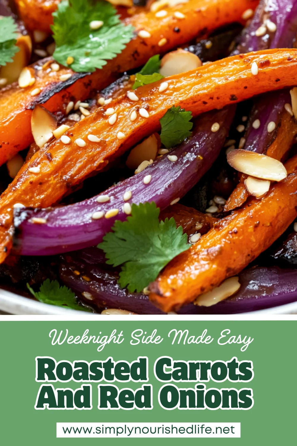 Roasted Carrots And Red Onions: A Nutritious And Flavorful Side 1 Roasted Carrots And Red Onions
