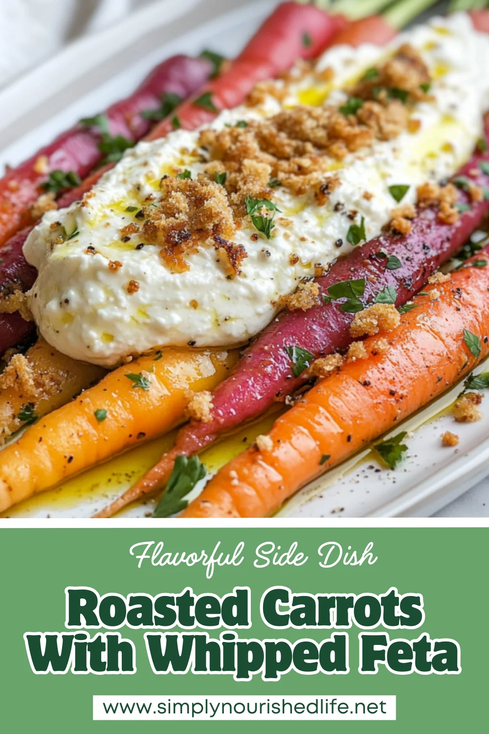 Roasted Carrots With Whipped Feta: A Healthy Side Dish Delight 1 Roasted Carrots With Whipped Feta