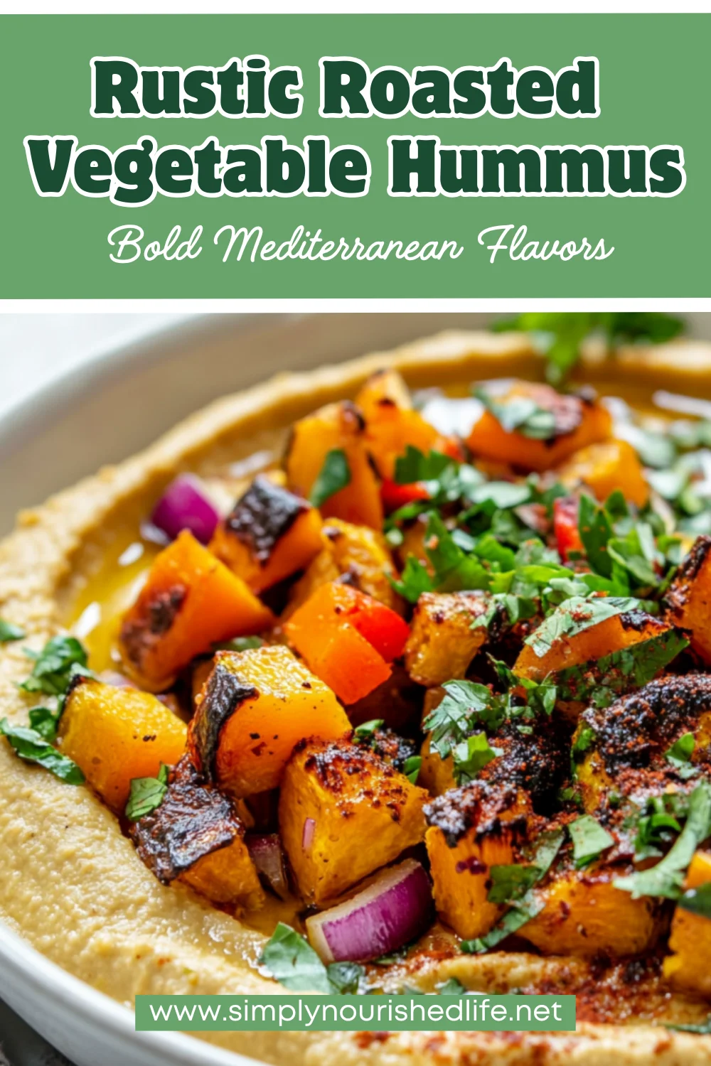 Roasted Vegetable Hummus