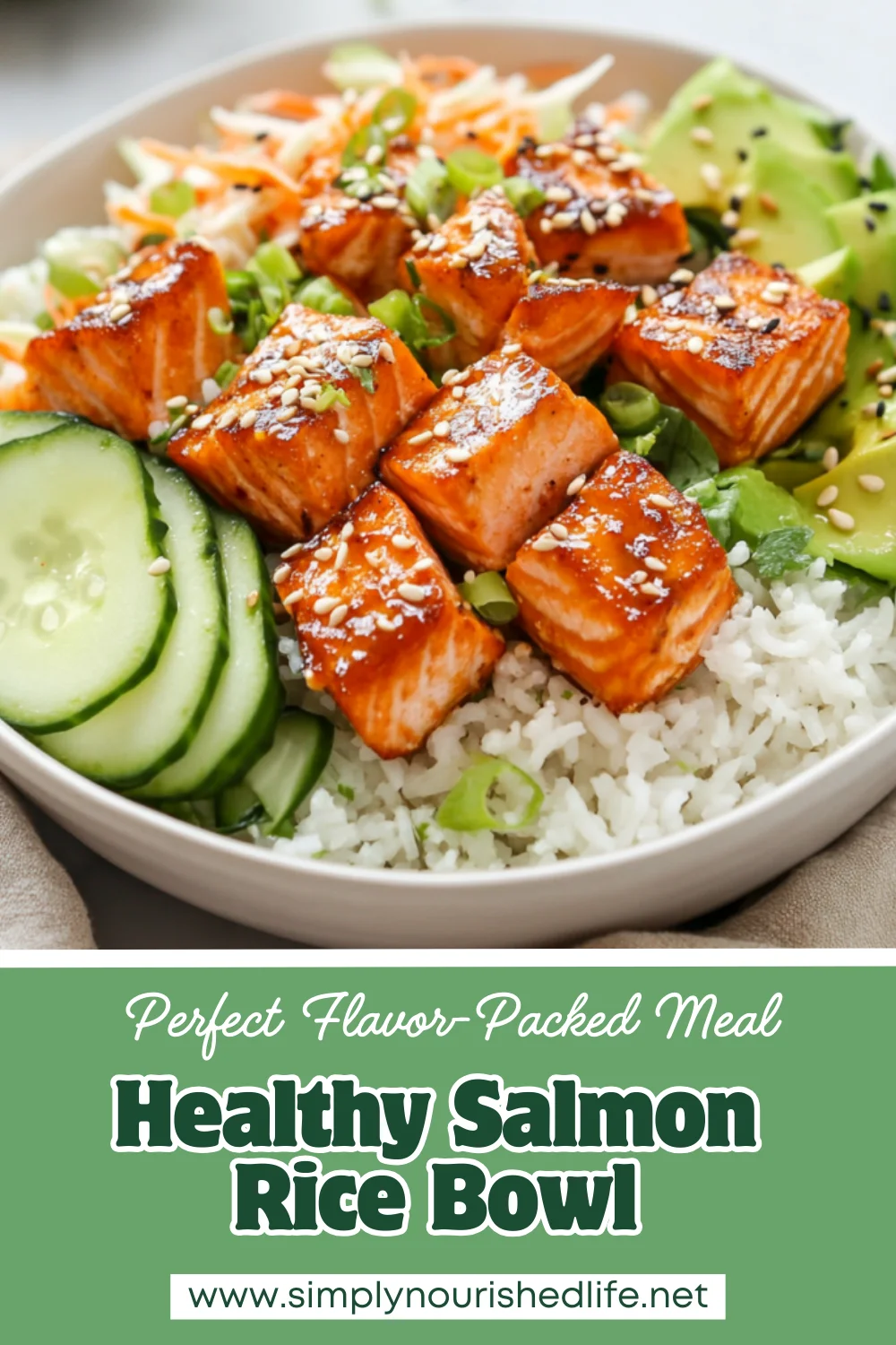 Salmon Rice Bowl: A Healthy, Delicious Meal In Minutes 1 Salmon Rice Bowl
