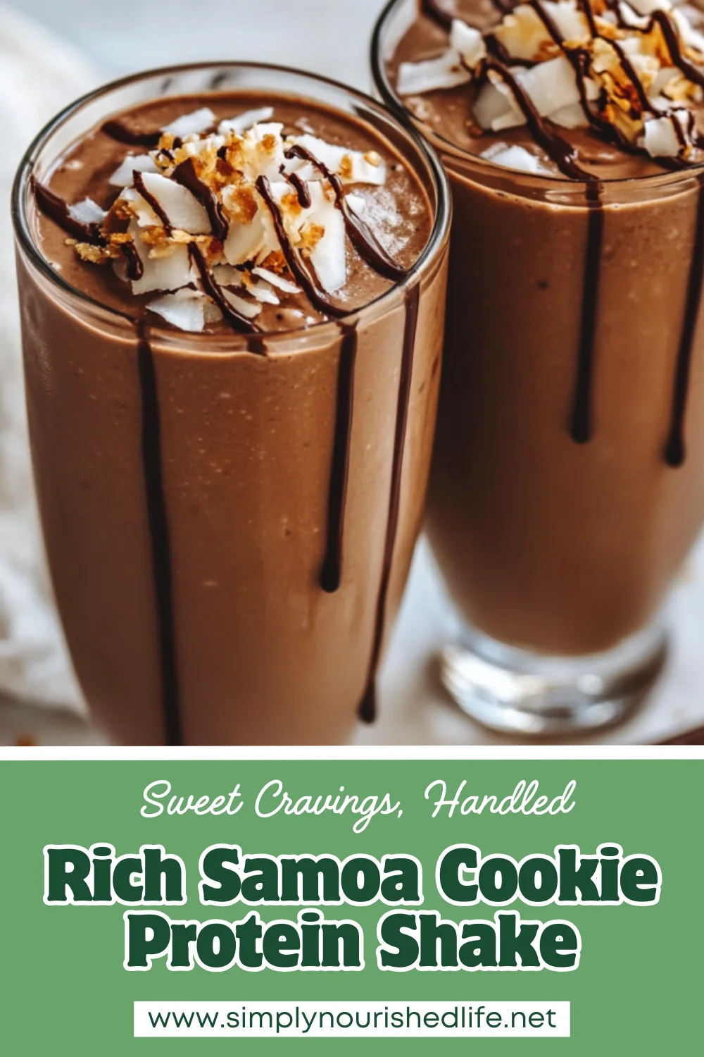 Samoa Cookie Protein Shake: A Delicious And Nutritious Treat 1 Samoa Cookie Protein Shake