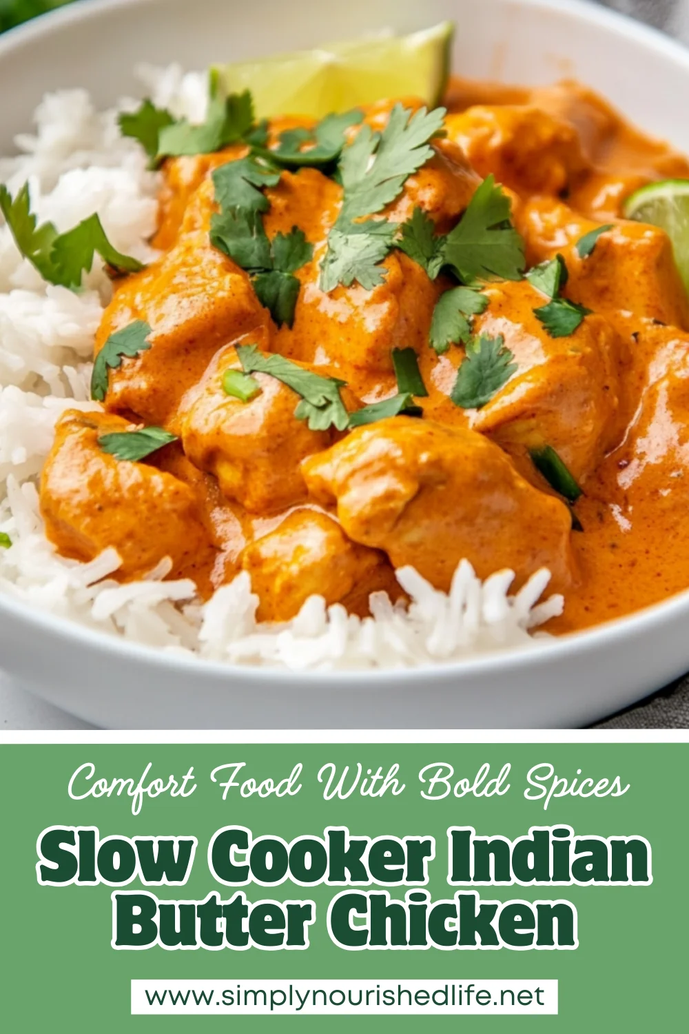 Slow Cooker Indian Butter Chicken – Easy &Amp; Healthy Recipe 1 Slow Cooker Indian Butter Chicken