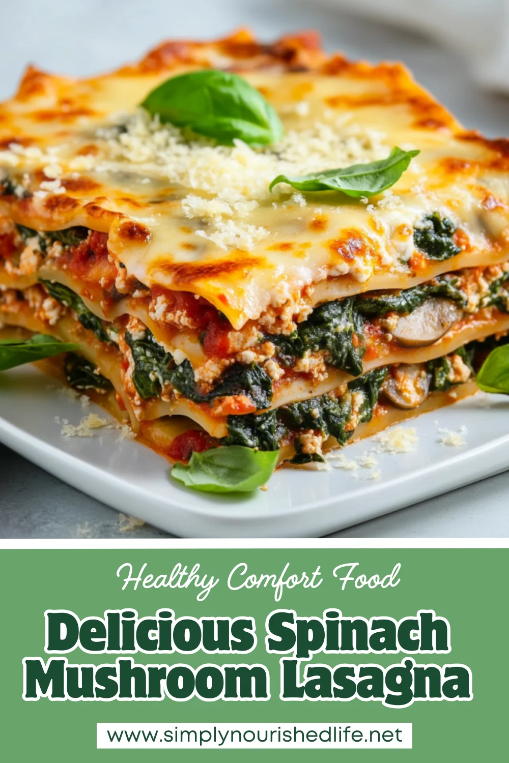 Spinach Mushroom Lasagna: A Healthy, Flavor-Packed Recipe 1 Spinach Mushroom Lasagna