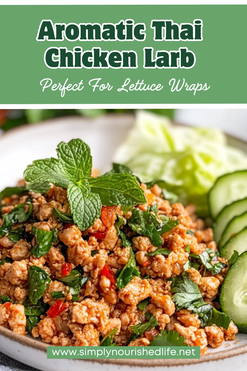 Thai Chicken Larb: Quick, Healthy, And Flavor-Packed Recipe 1 Thai Chicken Larb