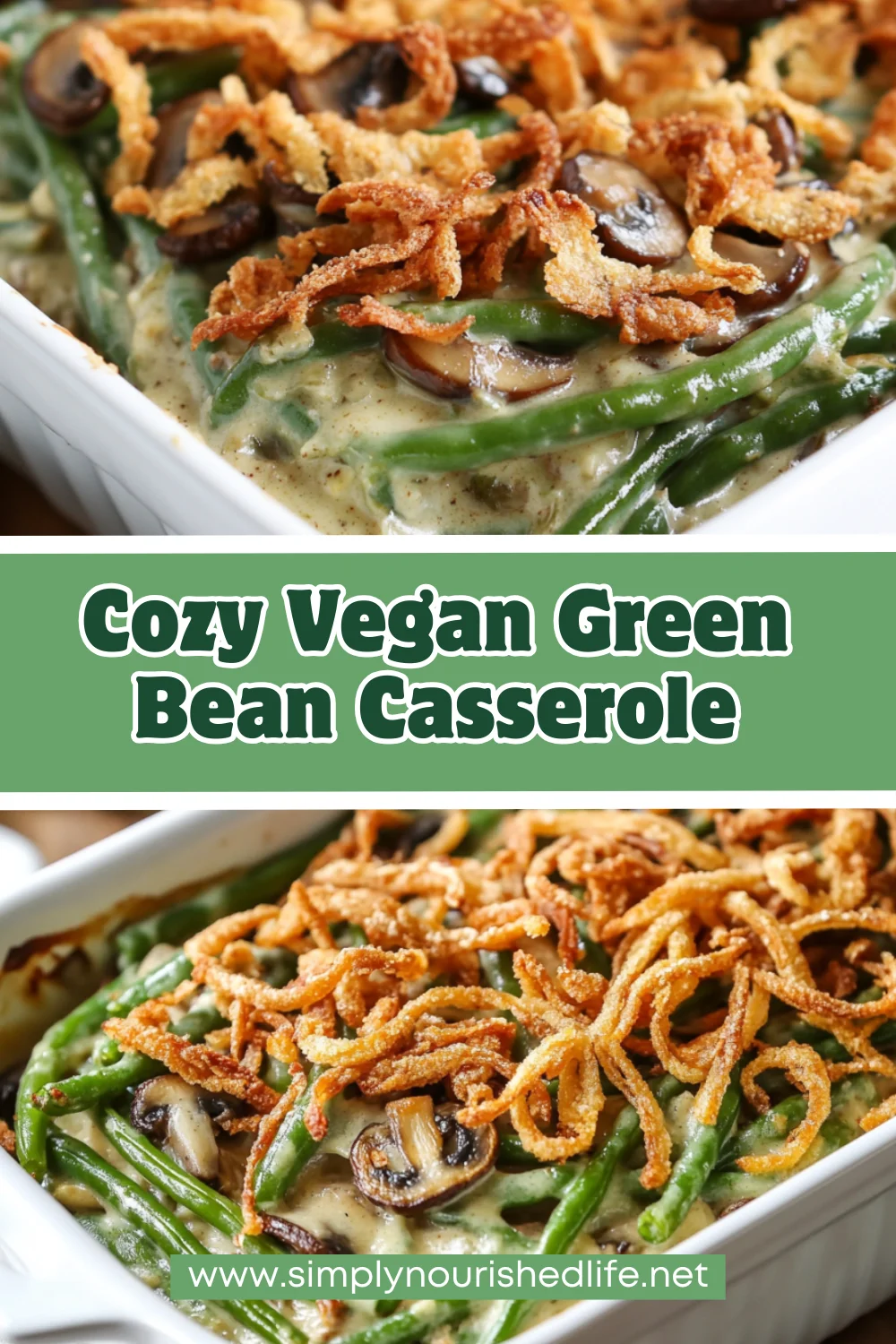 Vegan Green Bean Casserole