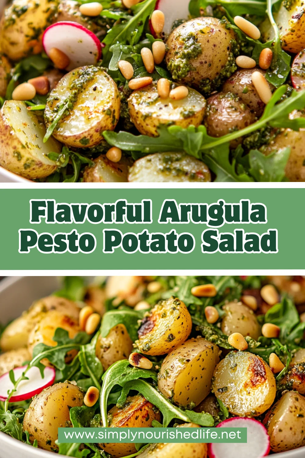 Arugula Pesto Potato Salad: A Perfect Healthy Side Dish 1 Arugula Pesto Potato Salad