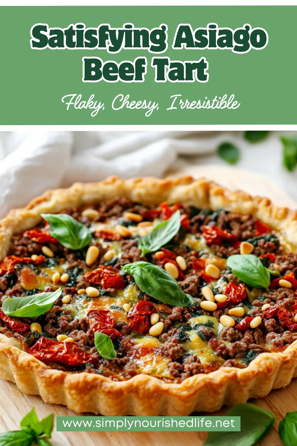 Asiago Beef Tart: A Protein-Packed Savory Delight 1 Asiago Beef Tart