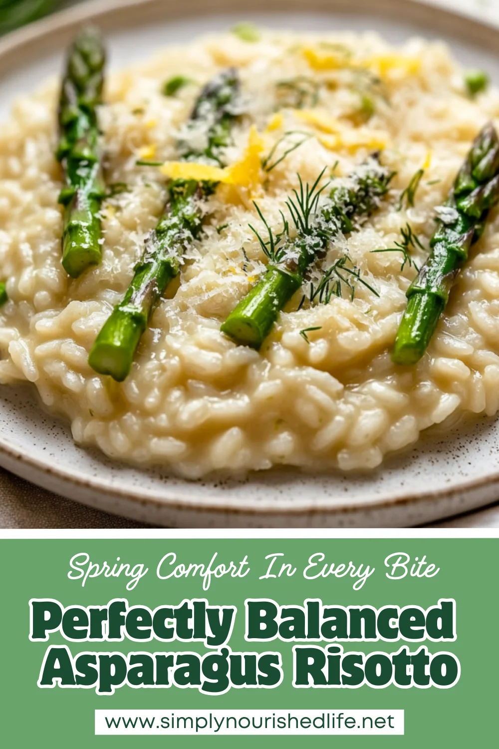 Creamy Asparagus Risotto – Healthy, Flavorful Perfection 1 Asparagus Risotto