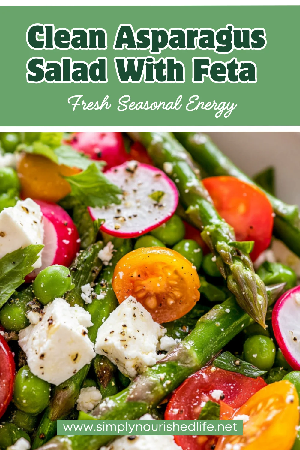Asparagus Salad With Feta