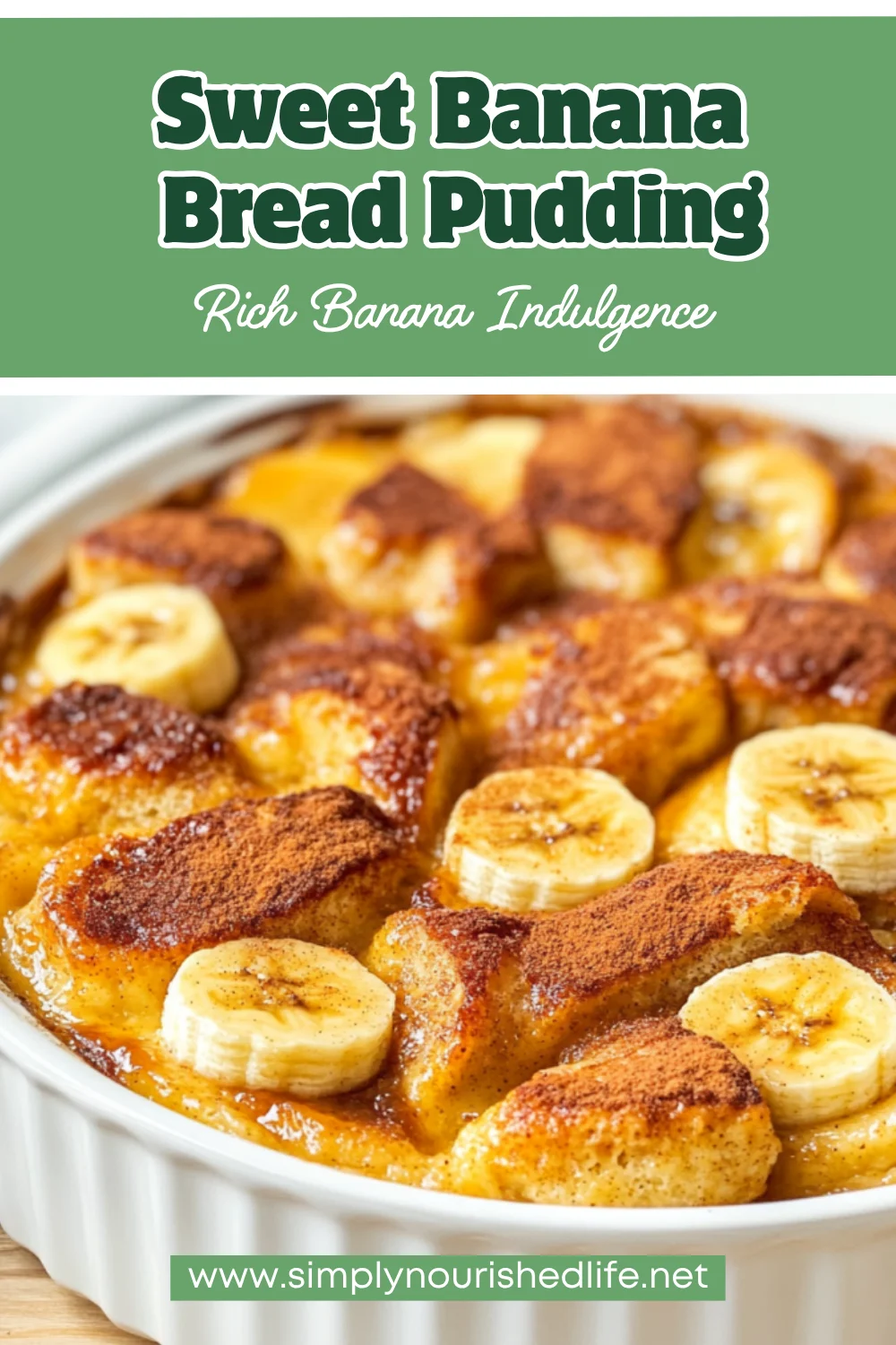 Banana Bread Pudding