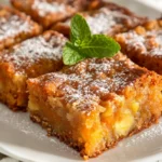 Delicious Banana Carrot Slice On A White Plate, Garnished With Mint And Powdered Sugar, Showcasing Its Moist Texture.