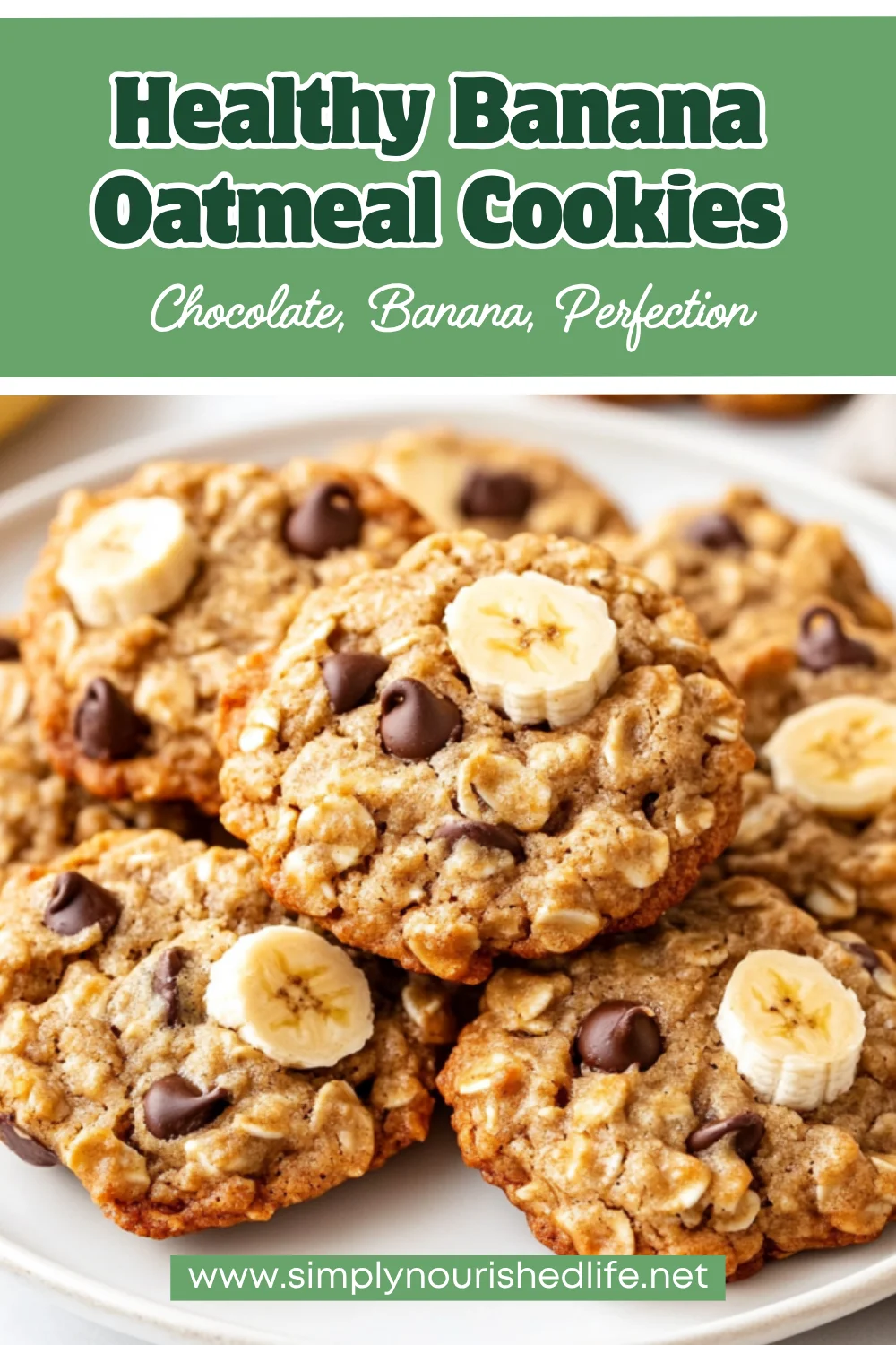 Banana Oatmeal Cookies