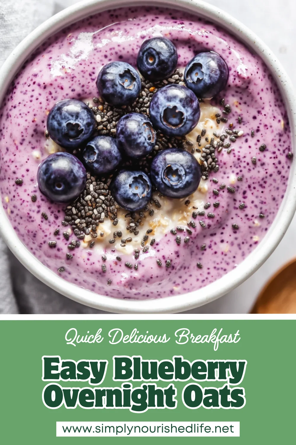 Blueberry Overnight Oats