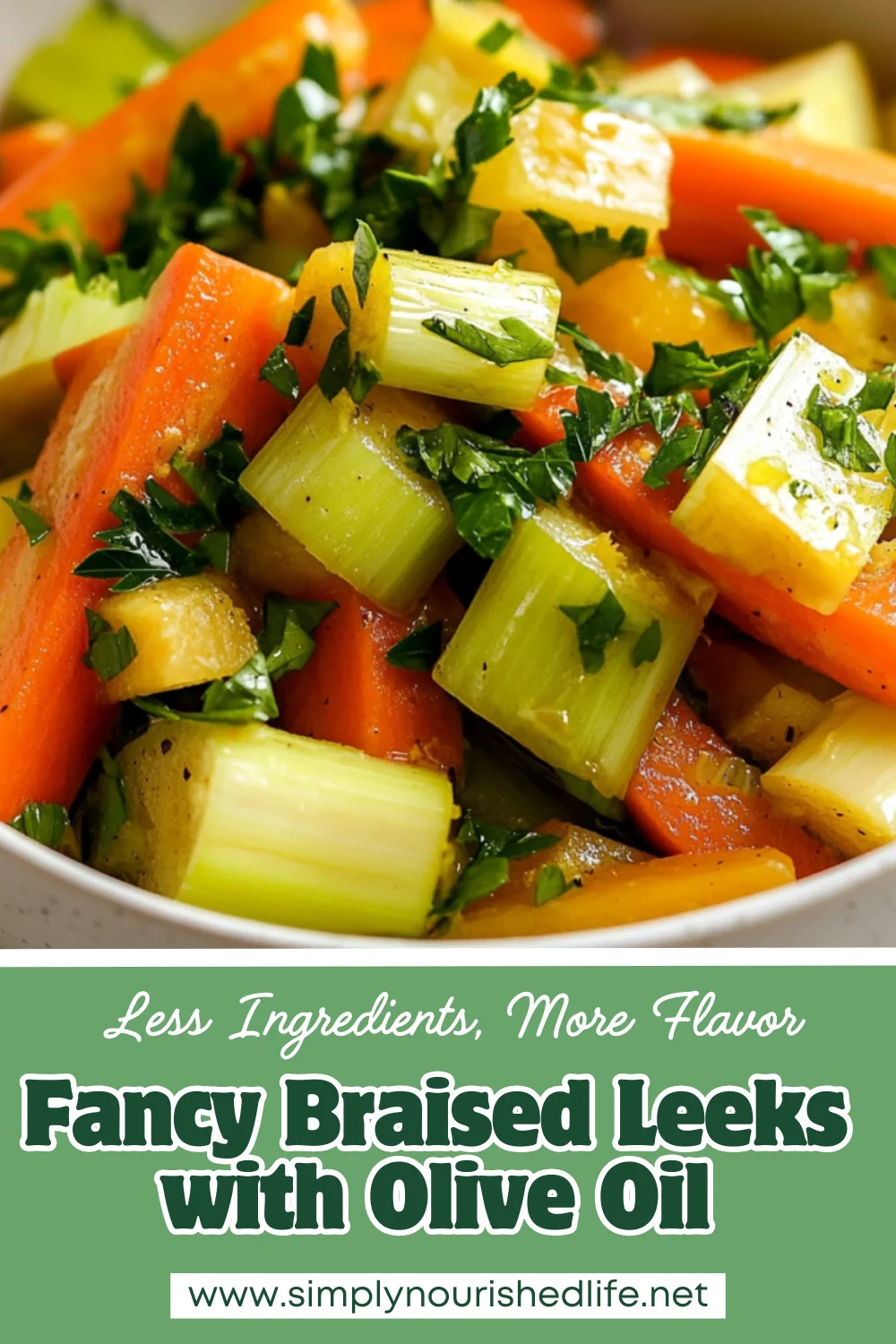 Braised Leeks With Olive Oil - A Healthy Turkish Favorite 1 Braised Leeks With Olive Oil