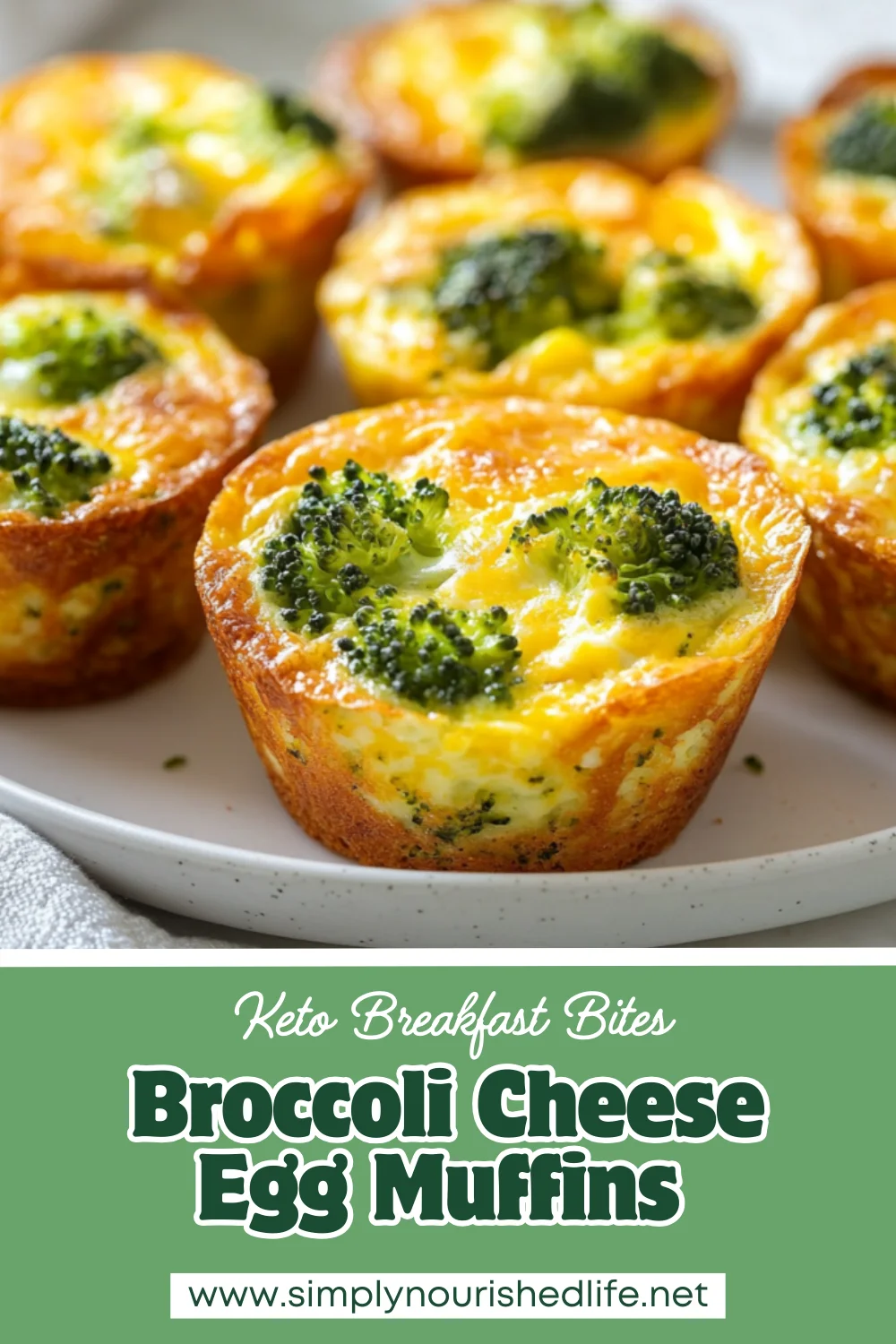 Broccoli Cheese Egg Muffins: A Healthy Make-Ahead Breakfast 1 Broccoli Cheese Egg Muffins