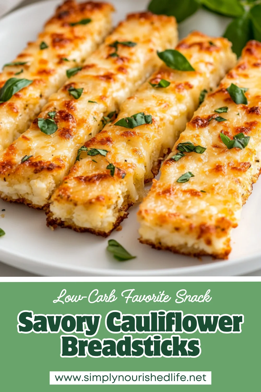 Cauliflower Breadsticks