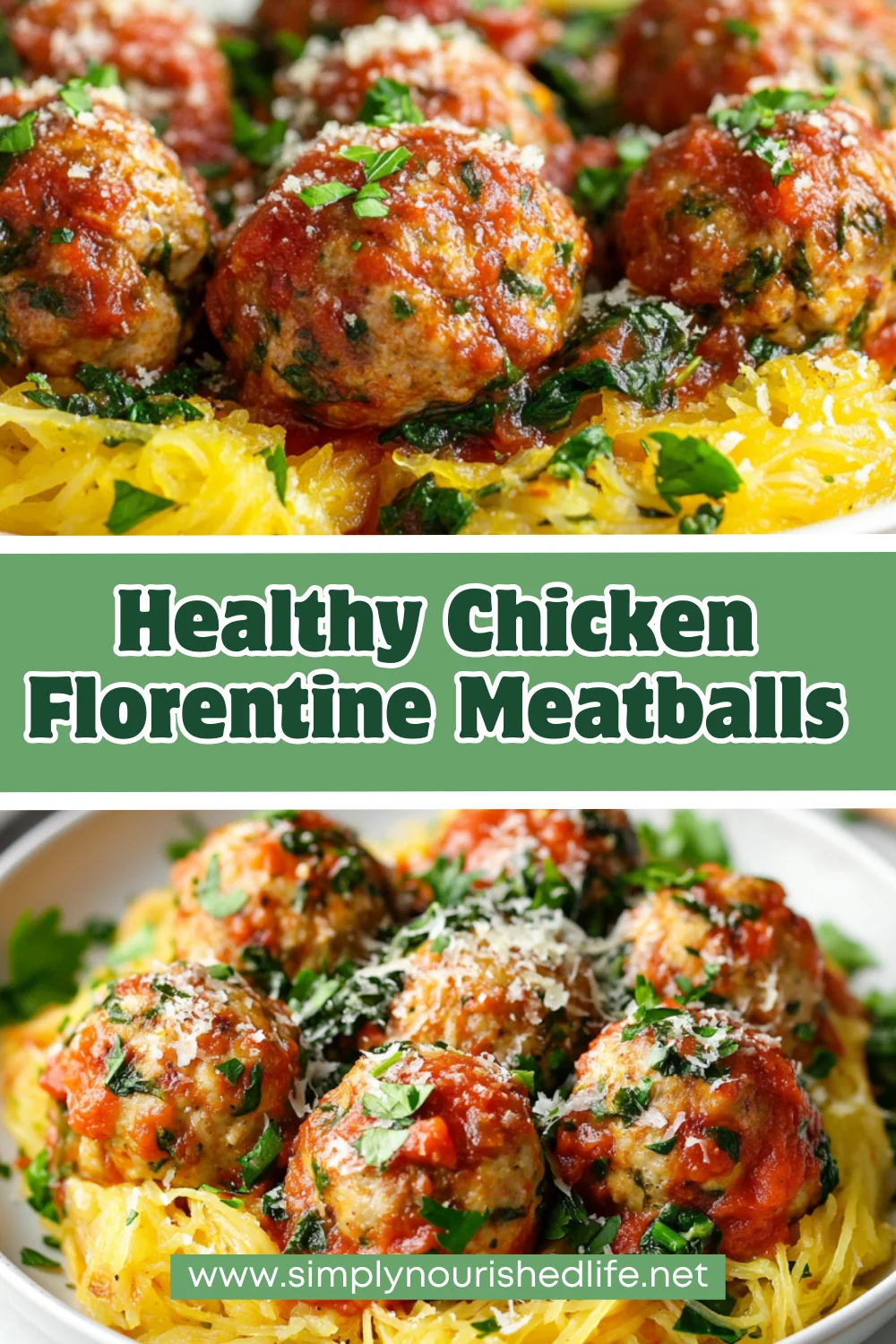 Chicken Florentine Meatballs: Healthy, Protein-Packed Comfort Food 1 Chicken Florentine Meatballs