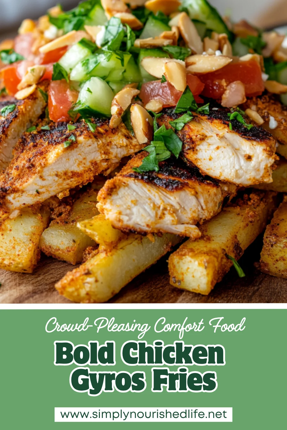 Chicken Gyros Fries