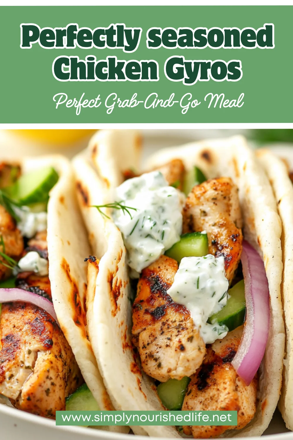 Healthy Chicken Gyros Recipe – Quick &Amp; Delicious Dinner Idea 1 Chicken Gyros