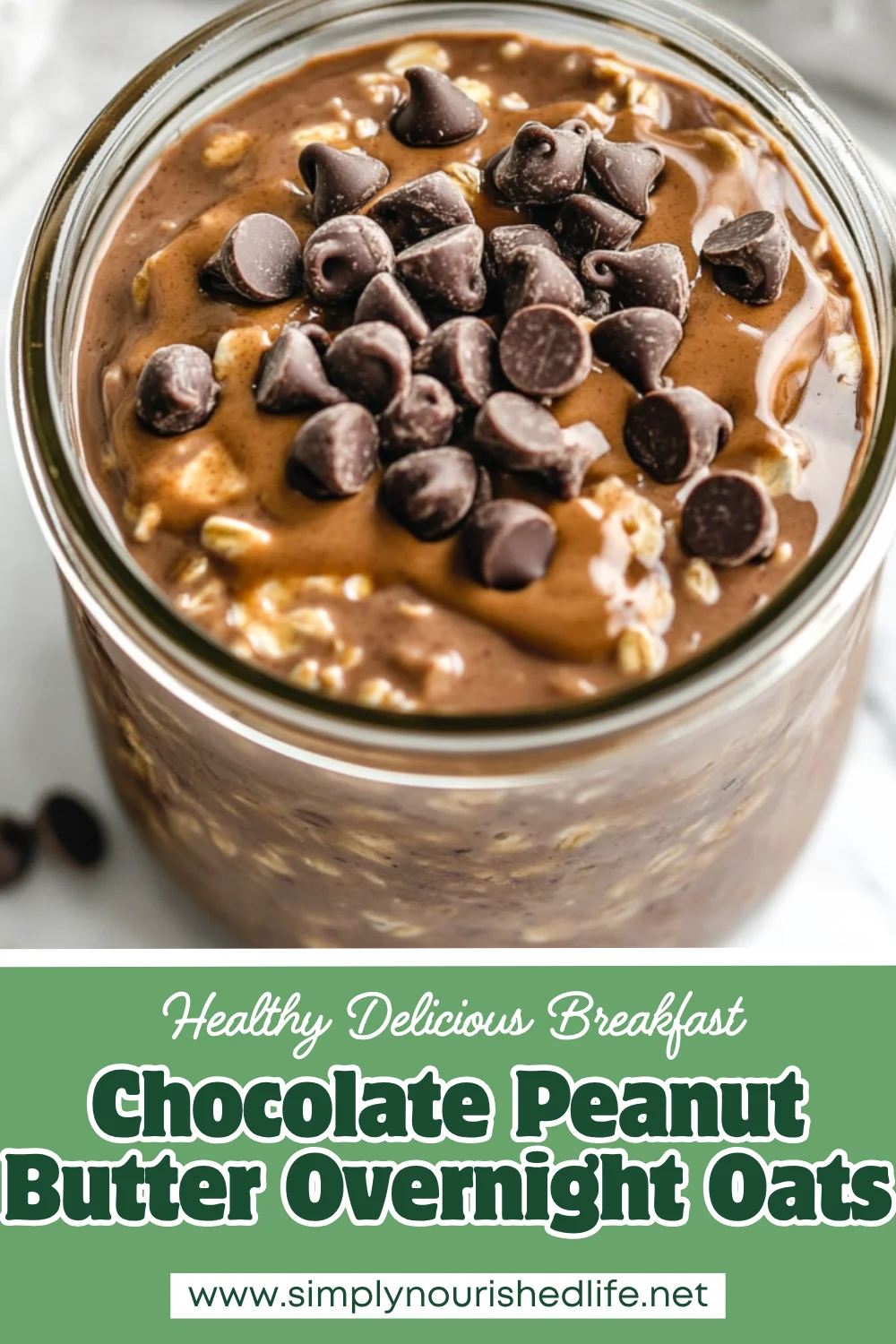 Chocolate Peanut Butter Overnight Oats: A Healthy, Delicious Breakfast 1 Chocolate Peanut Butter Overnight Oats
