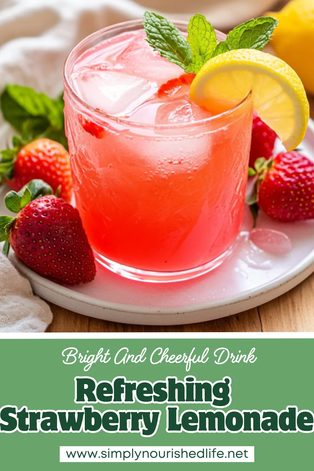 Easy Strawberry Lemonade