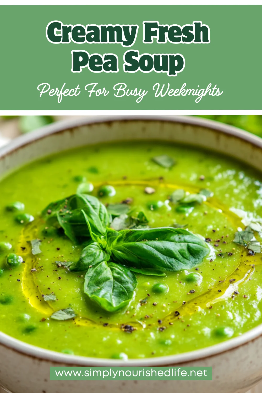 Fresh Pea Soup