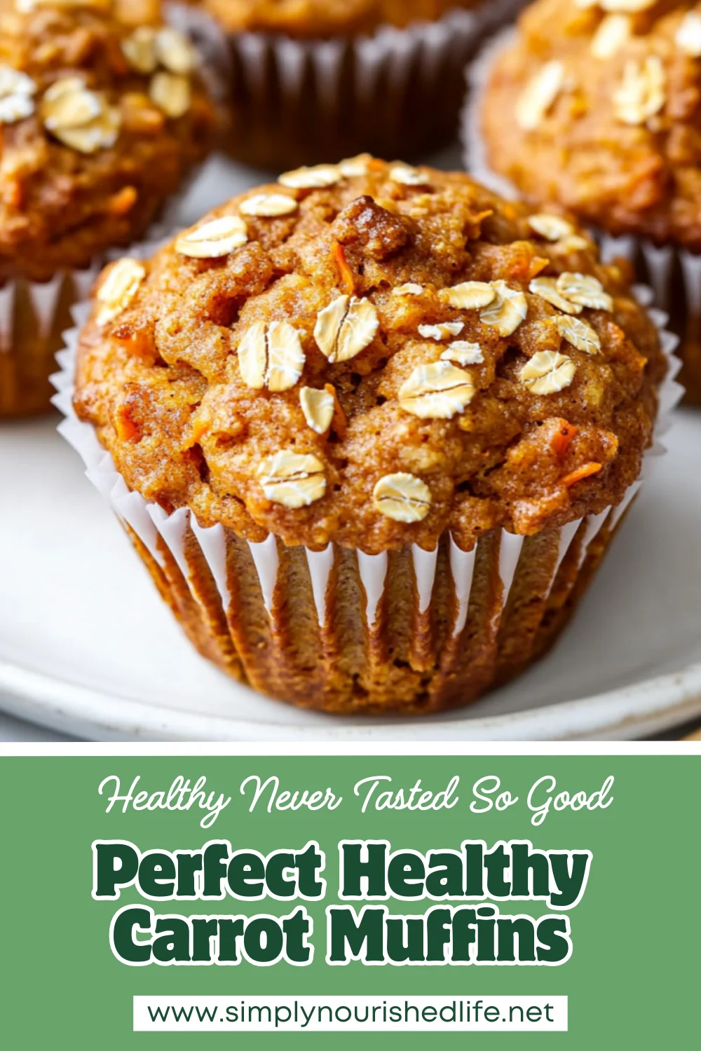 Healthy Carrot Muffins Packed With Flavor &Amp; Nutrition 1 Healthy Carrot Muffins
