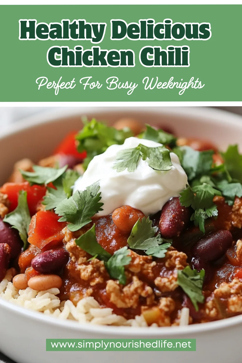Healthy Chicken Chili Recipe Packed With Flavor &Amp; Nutrition 1 Healthy Chicken Chili