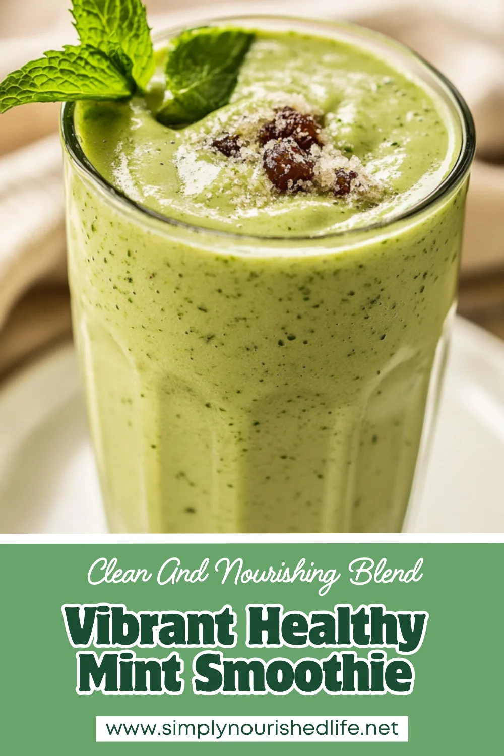 Healthy Mint Smoothie