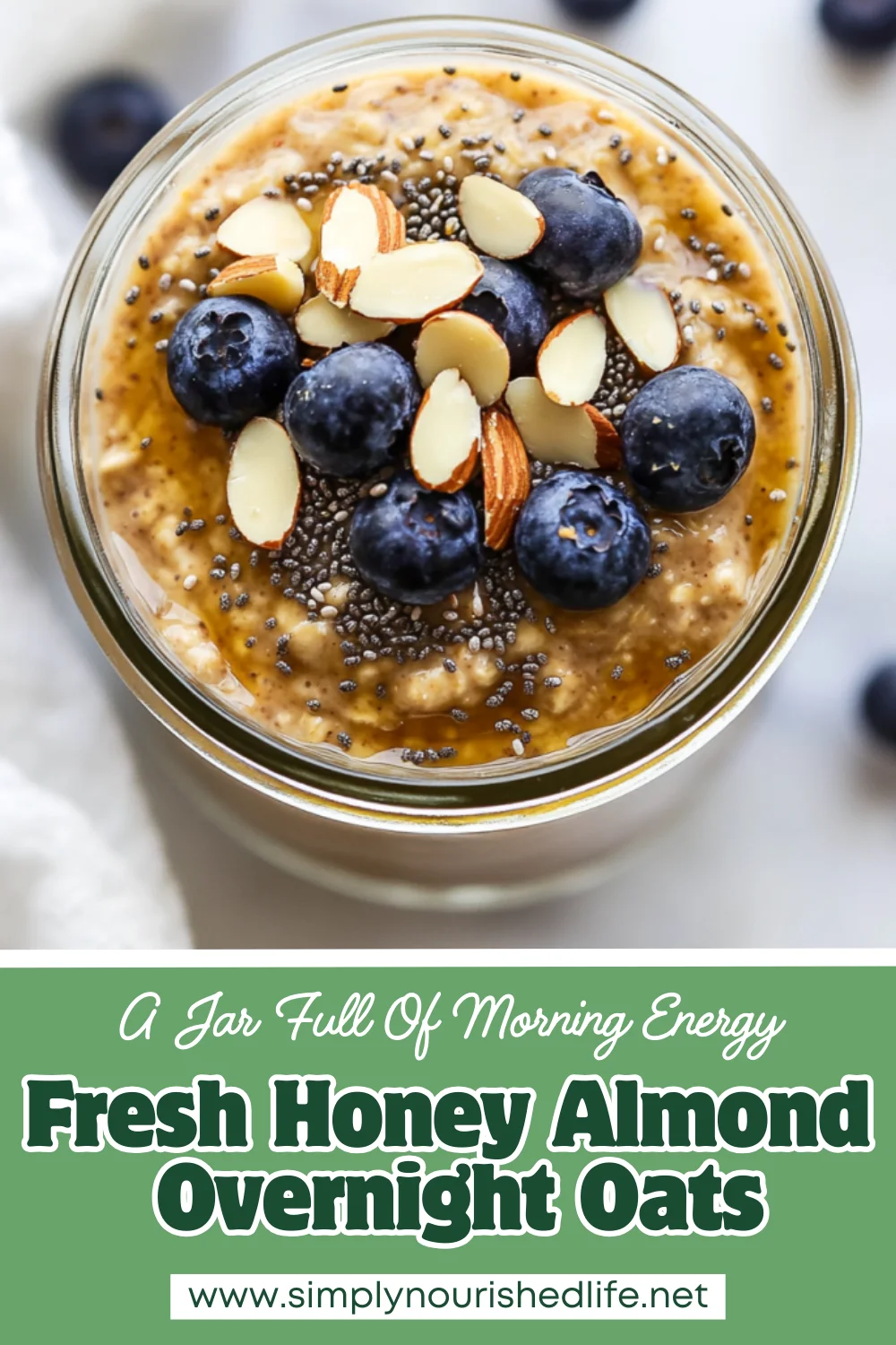 Honey Almond Overnight Oats
