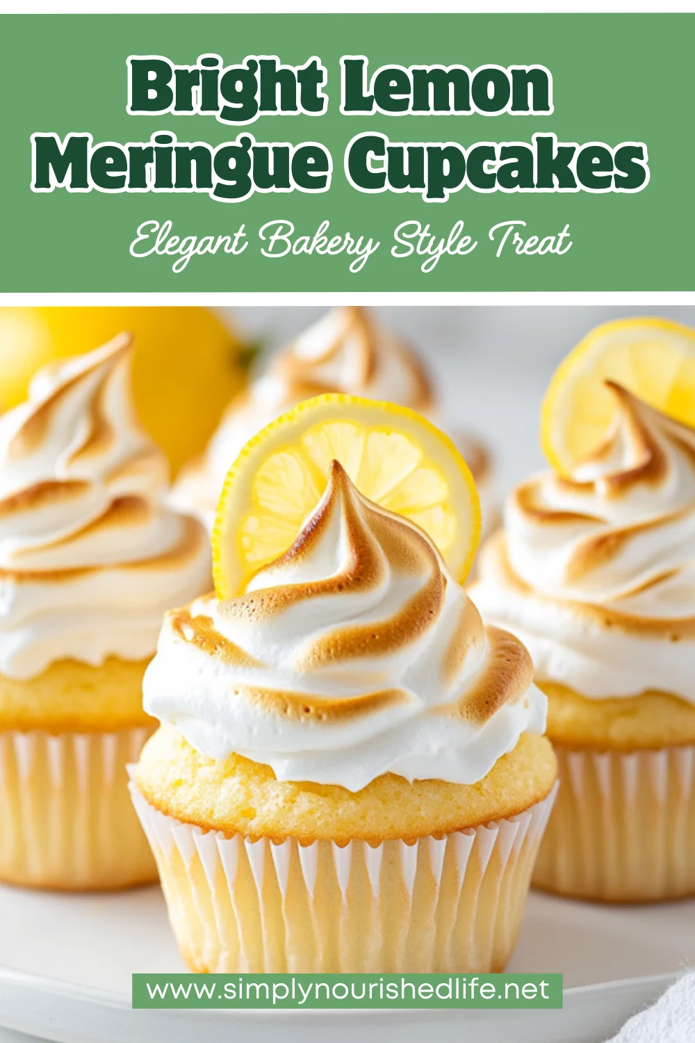 Irresistible Lemon Meringue Cupcakes Recipe | Light &Amp; Easy Treats 1 Lemon Meringue Cupcakes