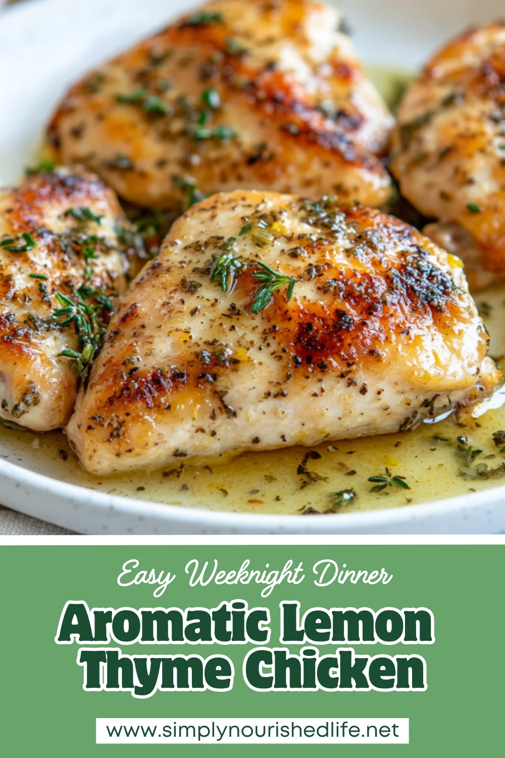 Lemon Thyme Chicken: Quick, Healthy, And Flavorful Recipe 1 Lemon Thyme Chicken
