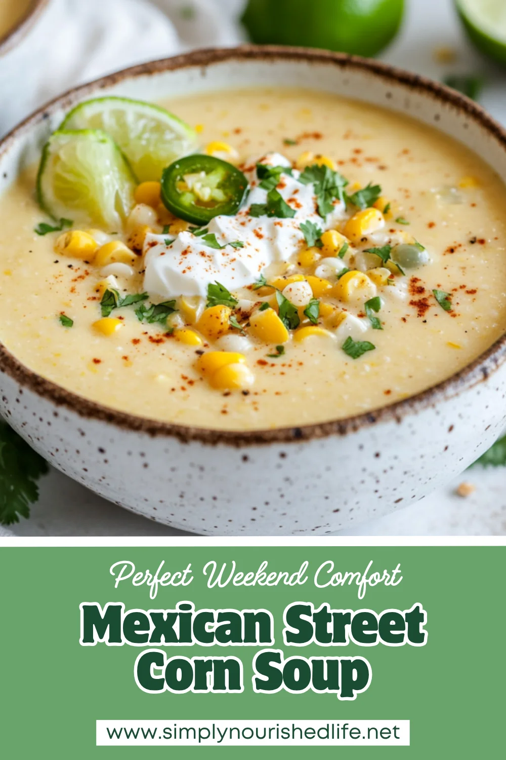Mexican Street Corn Soup