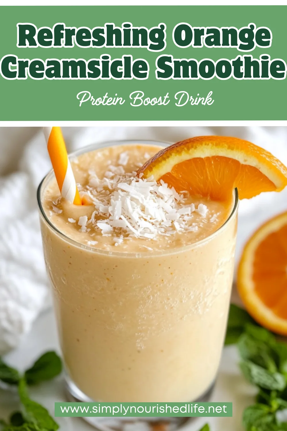 Creamy Orange Creamsicle Smoothie: Your Healthy Breakfast Boost 1 Orange Creamsicle Smoothie