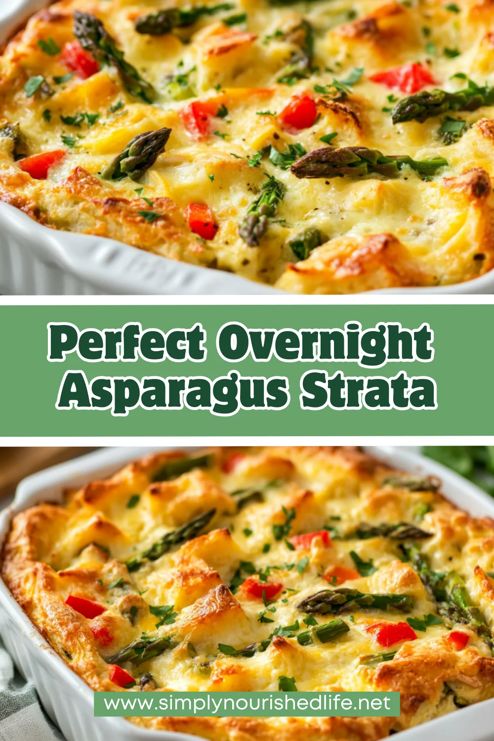 Overnight Asparagus Strata