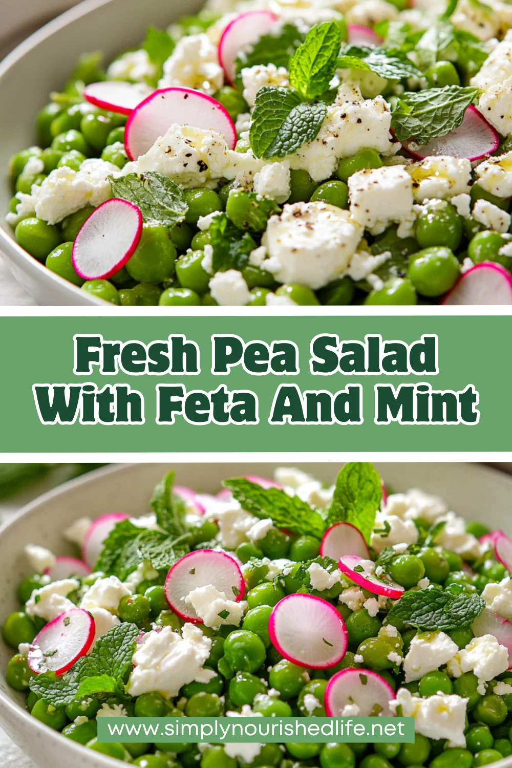 Fresh And Flavorful Pea Salad With Feta And Mint Recipe 1 Pea Salad With Feta And Mint