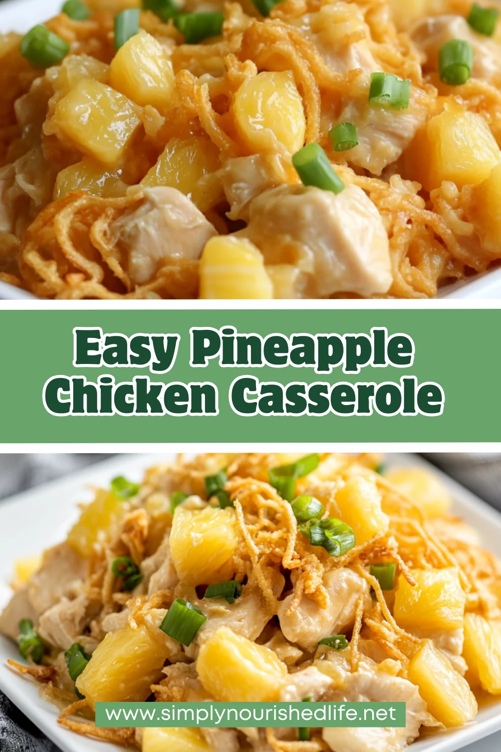 Pineapple Chicken Casserole