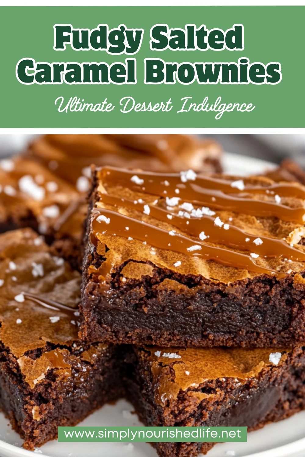 Salted Caramel Brownies