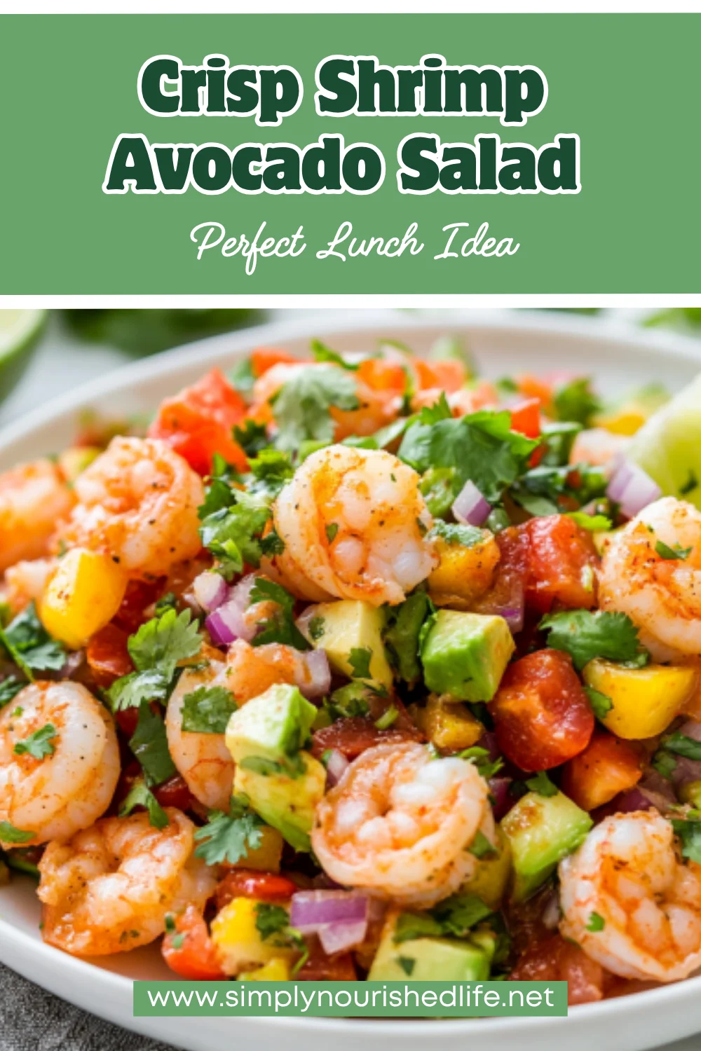 Shrimp Avocado Salad: A Healthy, Protein-Packed Recipe 1 Shrimp Avocado Salad