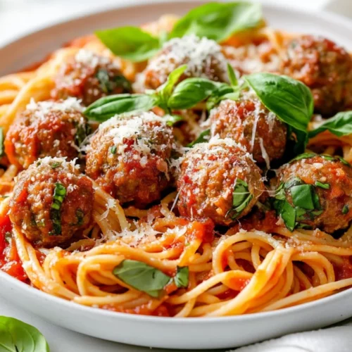 Spaghetti With Grilled Meatballs: Your New Favorite Summer Recipe 2 Plate Of Spaghetti With Grilled Meatballs Topped With Tomato Sauce And Fresh Basil