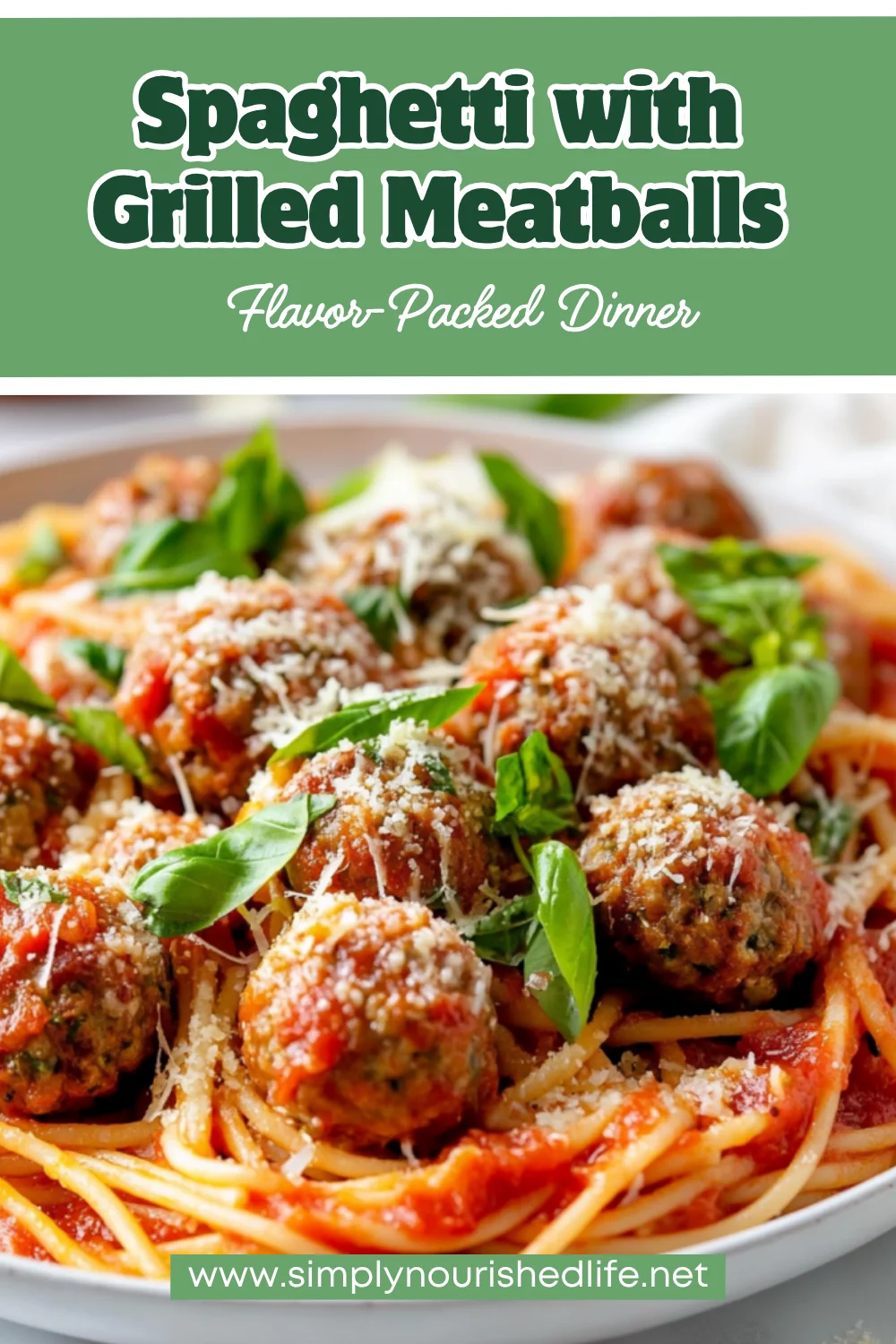 Spaghetti With Grilled Meatballs: Your New Favorite Summer Recipe 1 Spaghetti With Grilled Meatballs