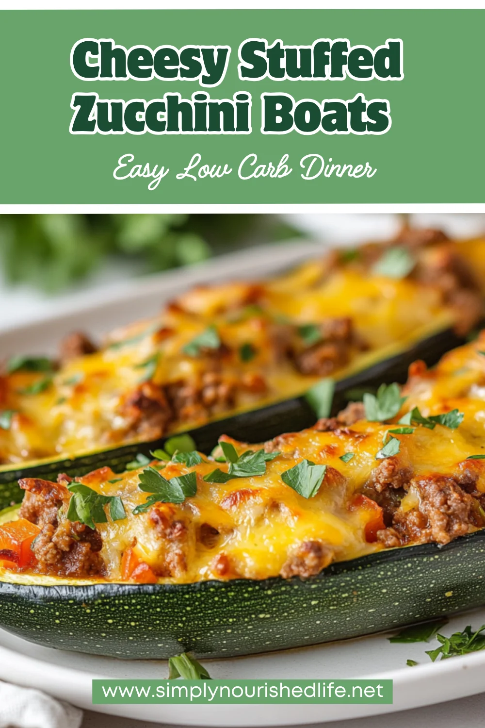 Best Stuffed Zucchini Boats Recipe: Healthy, Cheesy, And Easy! 1 Stuffed Zucchini Boats