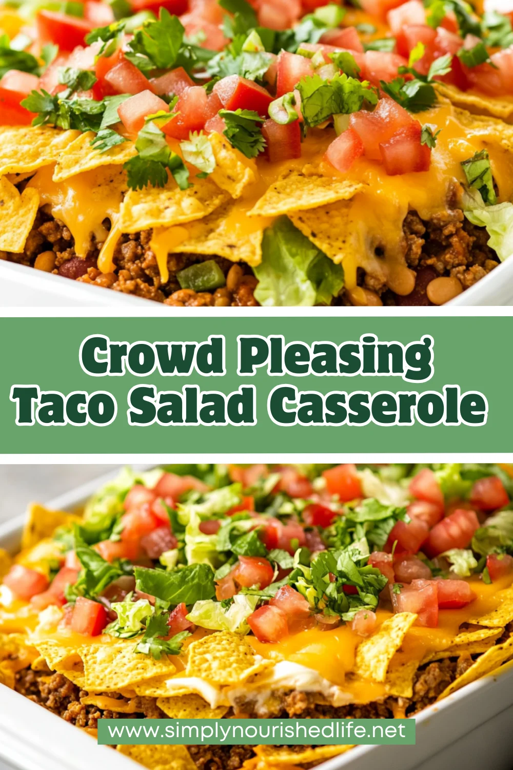 The Best Taco Salad Casserole For A Quick, Healthy Dinner 1 Taco Salad Casserole