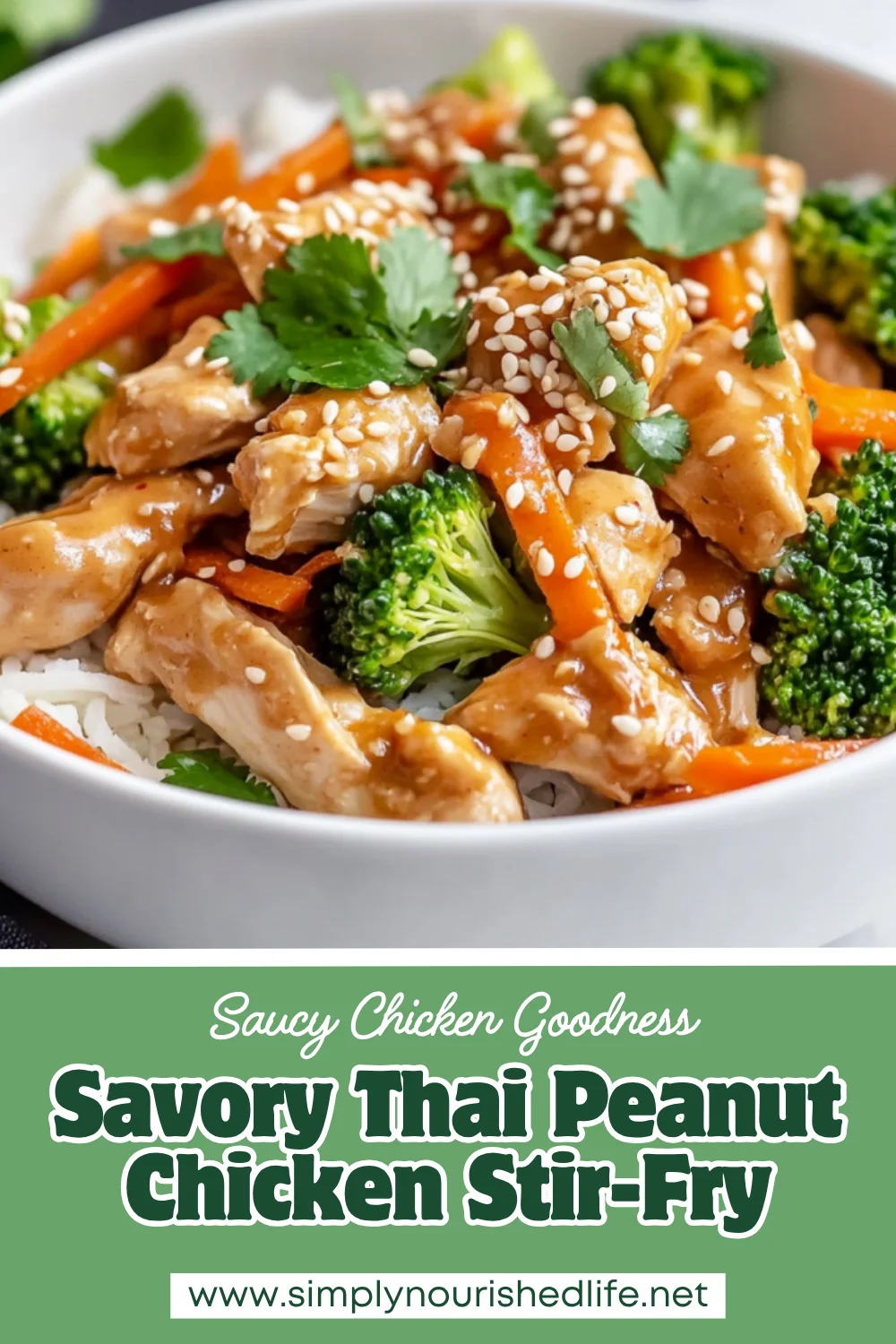Thai Peanut Chicken Stir-Fry