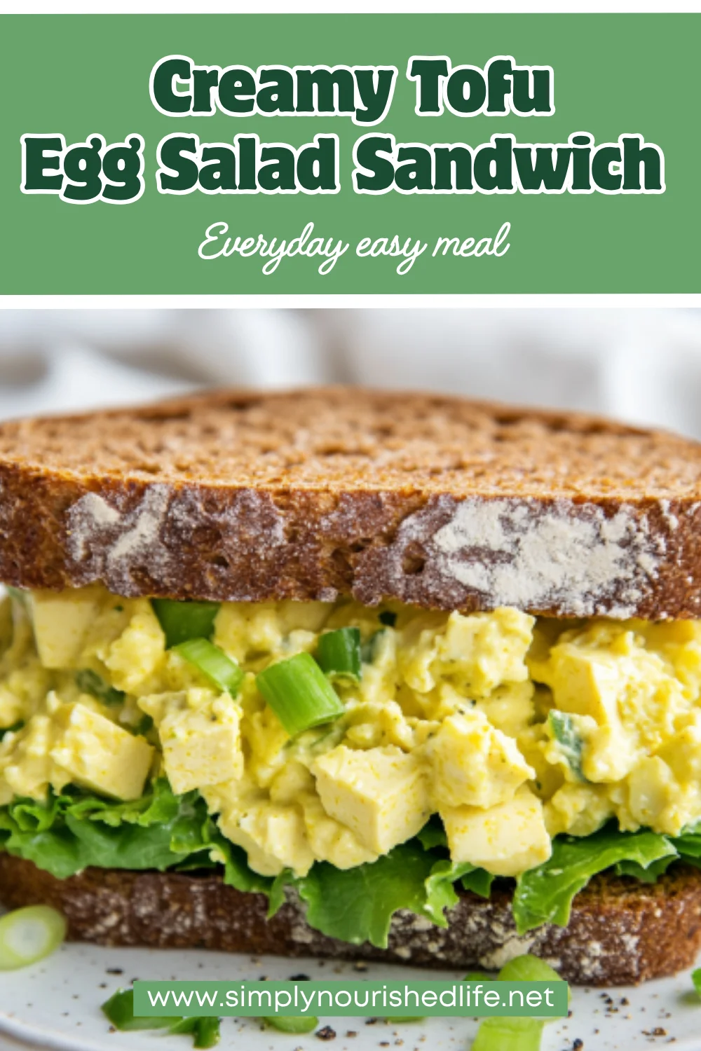 Ultimate Tofu Egg Salad Sandwich For A Healthy, Vegan Twist 1 Tofu Egg Salad Sandwich